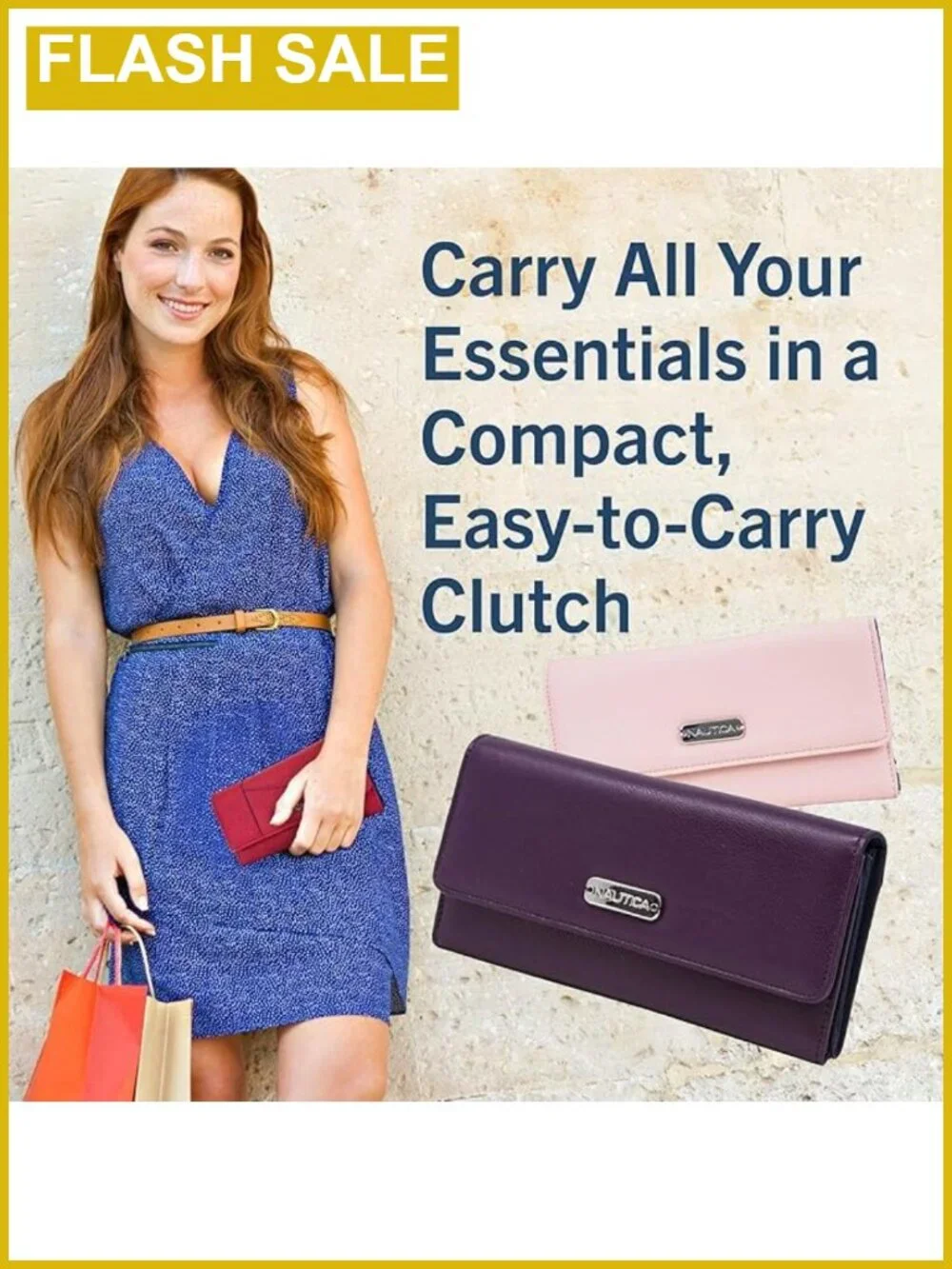 Vegan Leather RFID Blocking Wallet, Bifold Clutch with 14 Card Slots and Coin